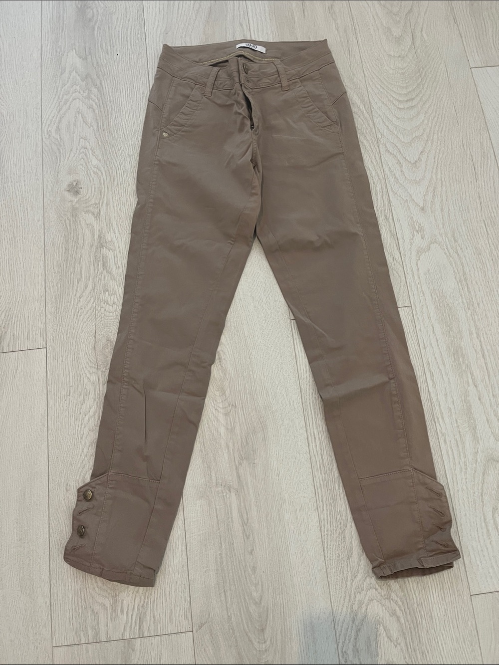Brown women Casual Tapered Pants